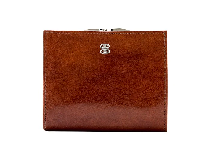 Bosca  Old Leather Petite French Purse Amber