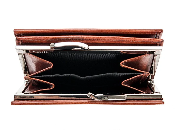 Bosca  Old Leather Petite French Purse Amber - Image 5