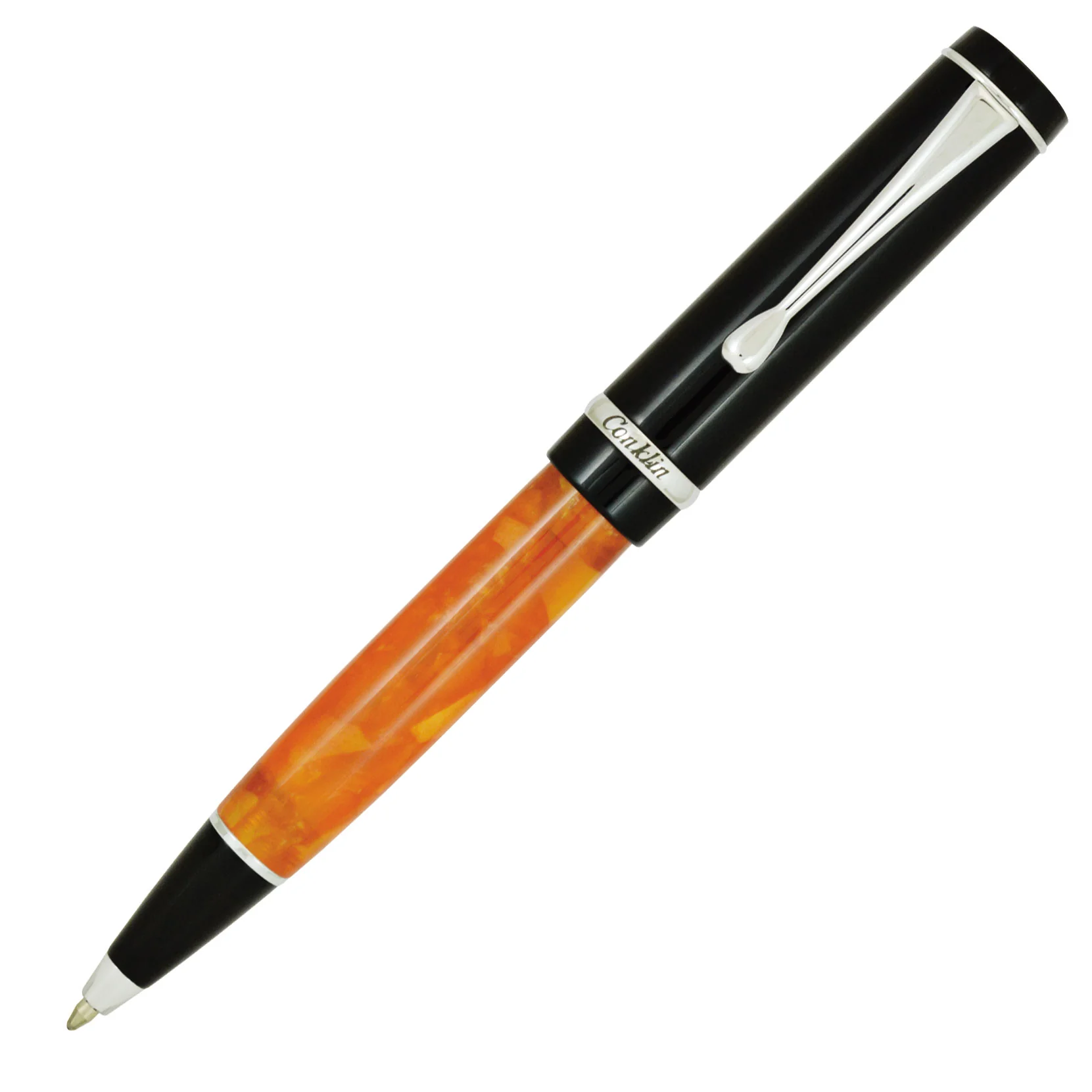 Conklin Duragraph Ballpoint Pen Orange Nights - Image 3