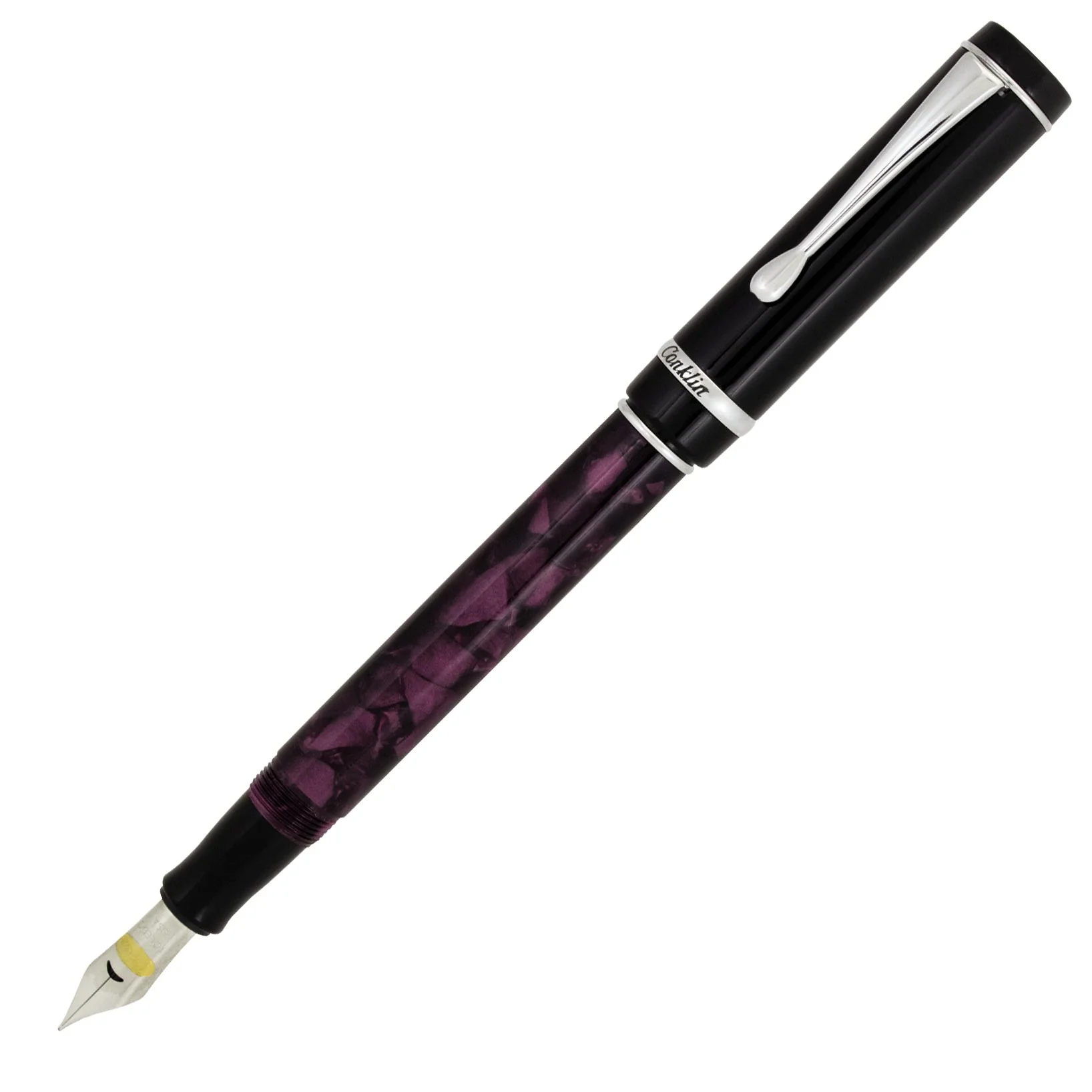 Conklin Duragraph Fountain Pen Purple Nights - Image 2