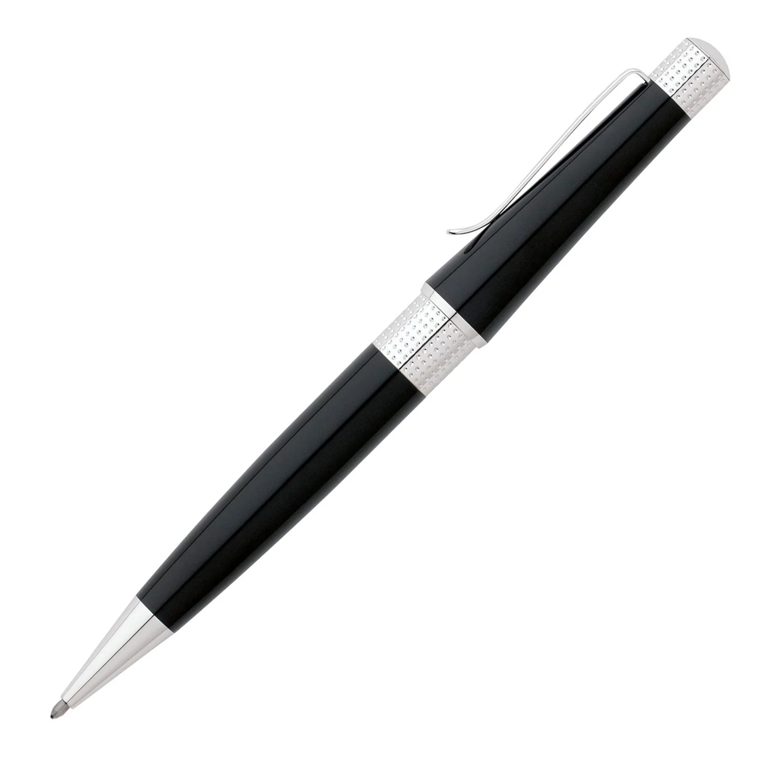 Cross Beverly Black Lacquer Ballpoint Pen - Image 2