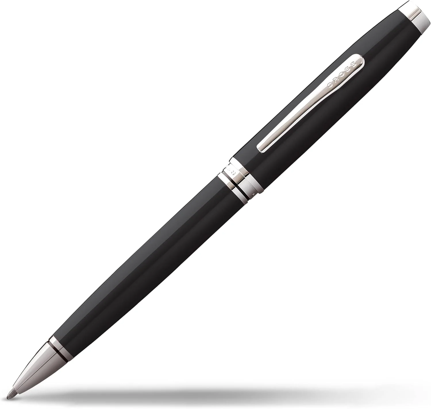 Cross Coventry Black Lacquer with Chrome Tone Ballpoint Pen