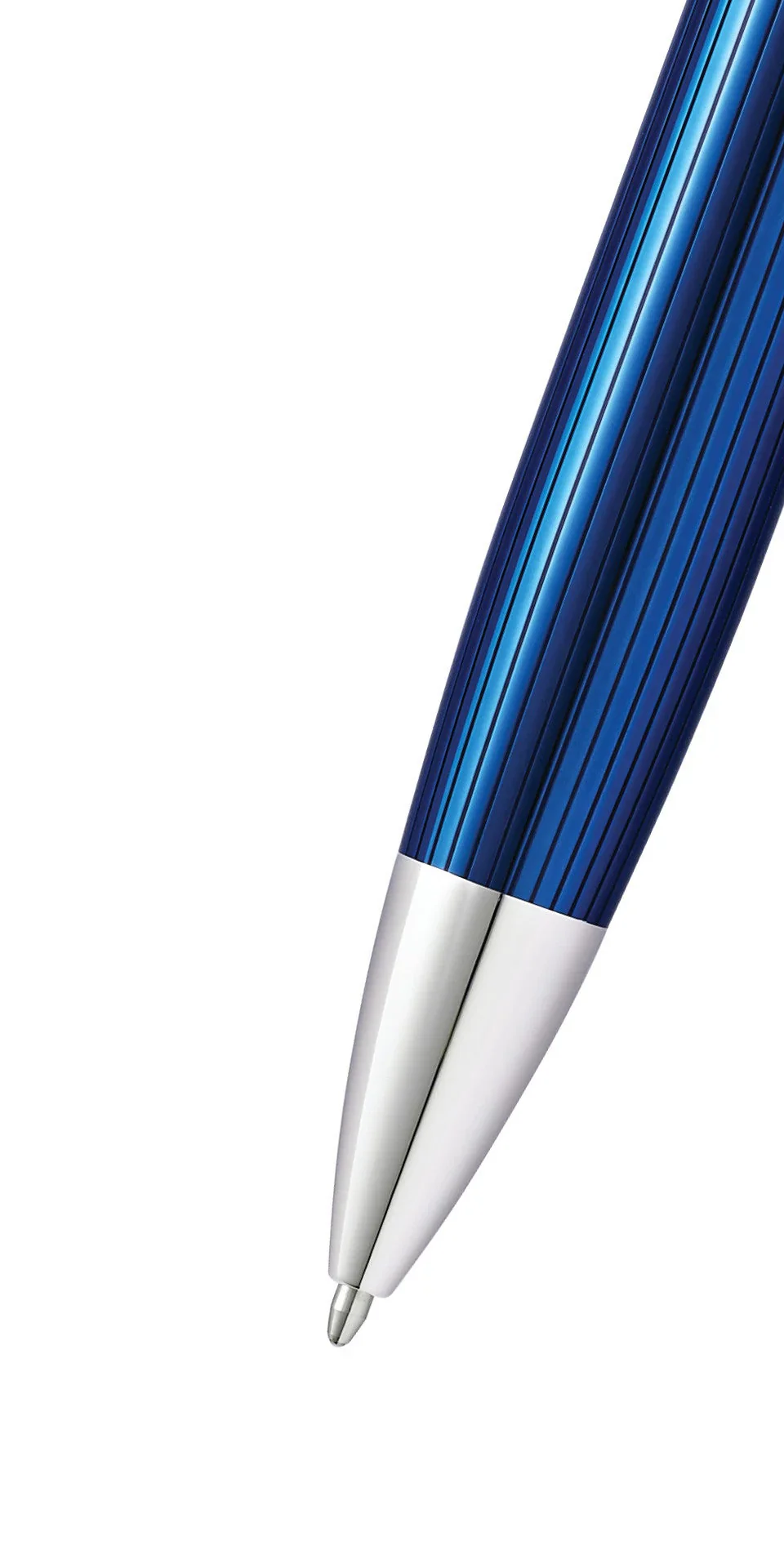 Cross Peerless Translucent Quartz Blue Ballpoint Pen - Image 3