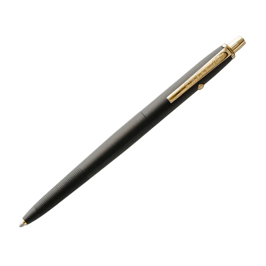 Fisher Space Pen AG7 Graphite Black Cerakote Astronaut Space Pen, Solar Flare Gold Titanium Accents