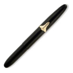 Fisher Space Pens - 600BSH Black Bullet Space Pen With Shuttle Emblem