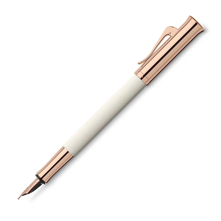 Graf Von Faber-Castell Guilloche Fountain Pen Champagne Blush