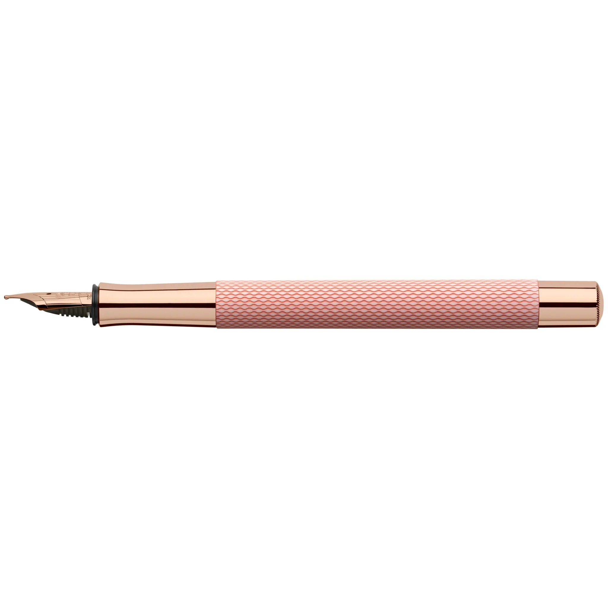 Graf Von Faber-Castell Guilloche Fountain Pen Rose - Image 7