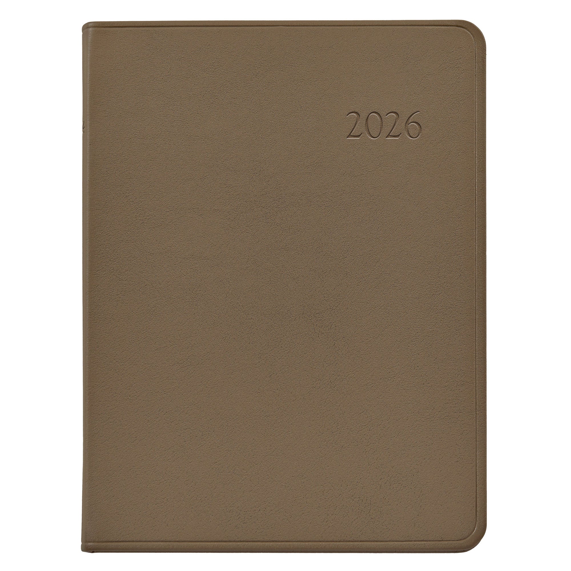 Graphic Image 2026 Desk Diary Traditional Leather - Image 15