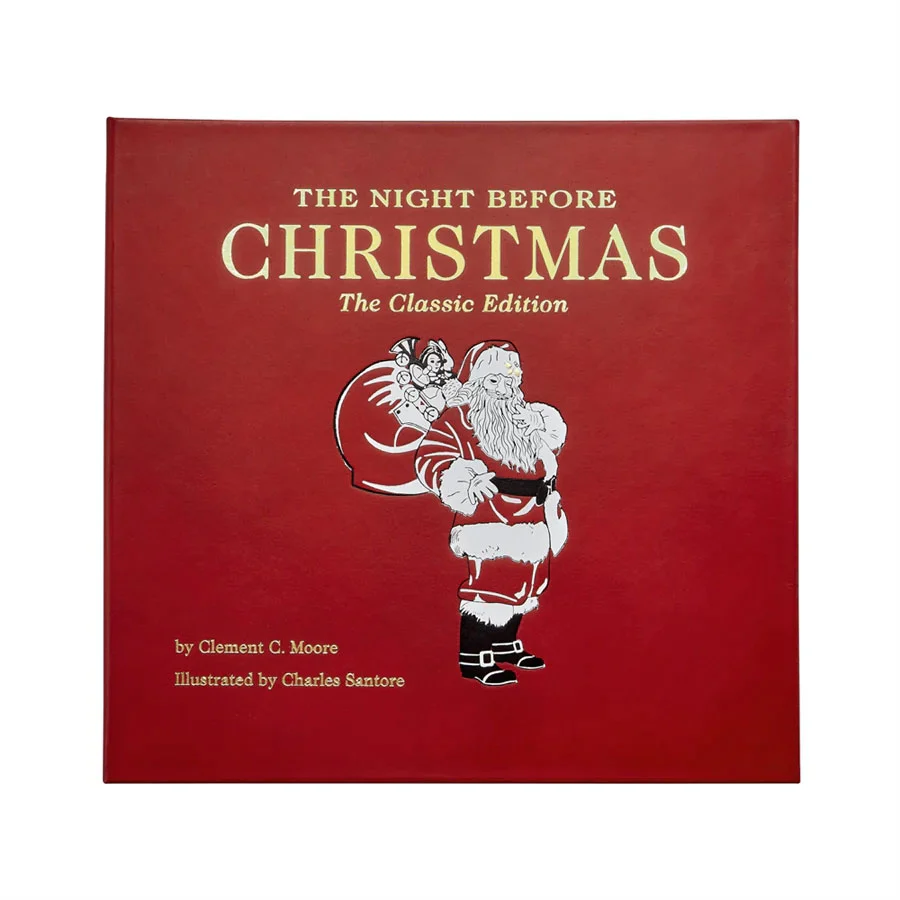 Graphic Image The Night Before Christmas Genuine Leather