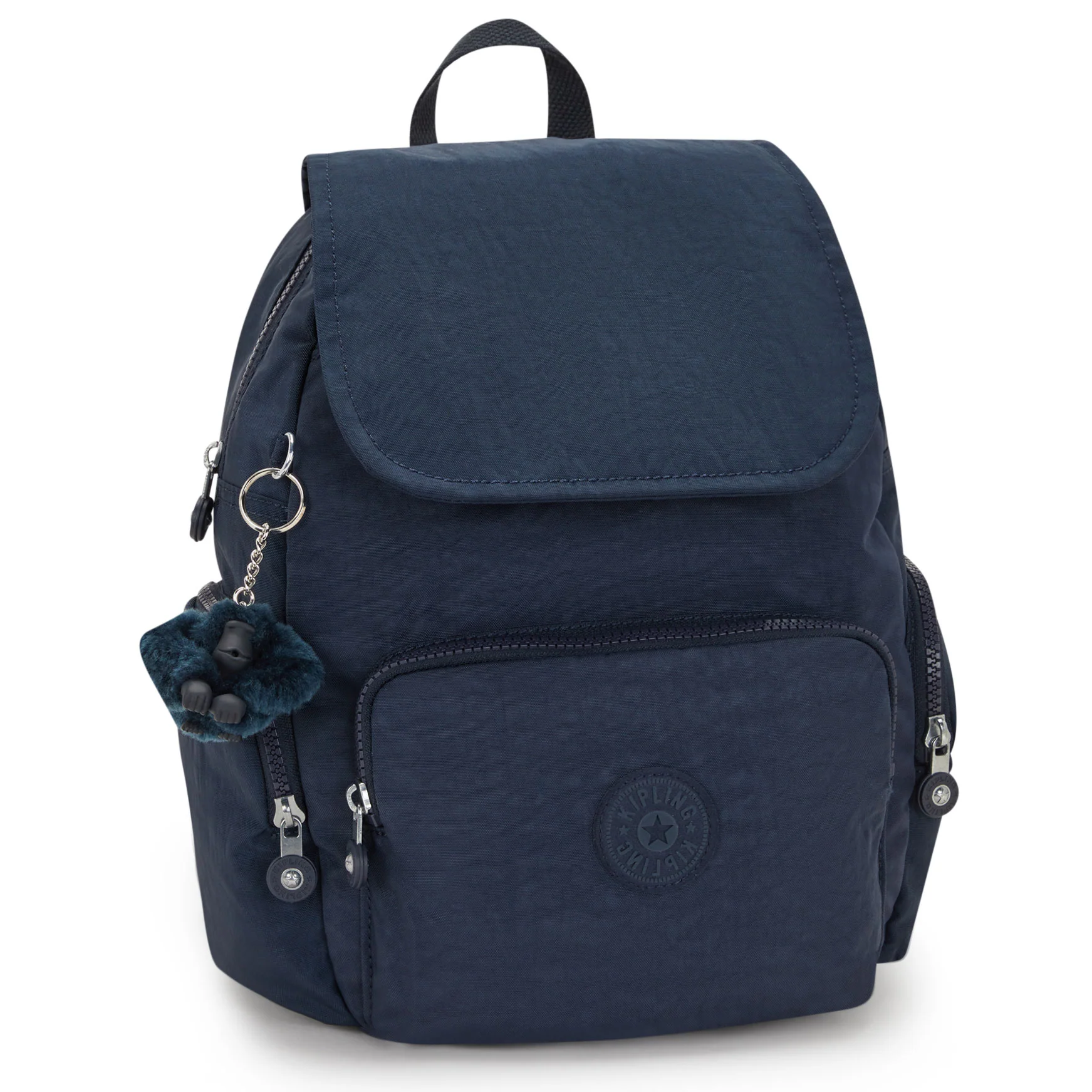 Kipling City Zip Small  Backpack Blue Bleu - Image 4