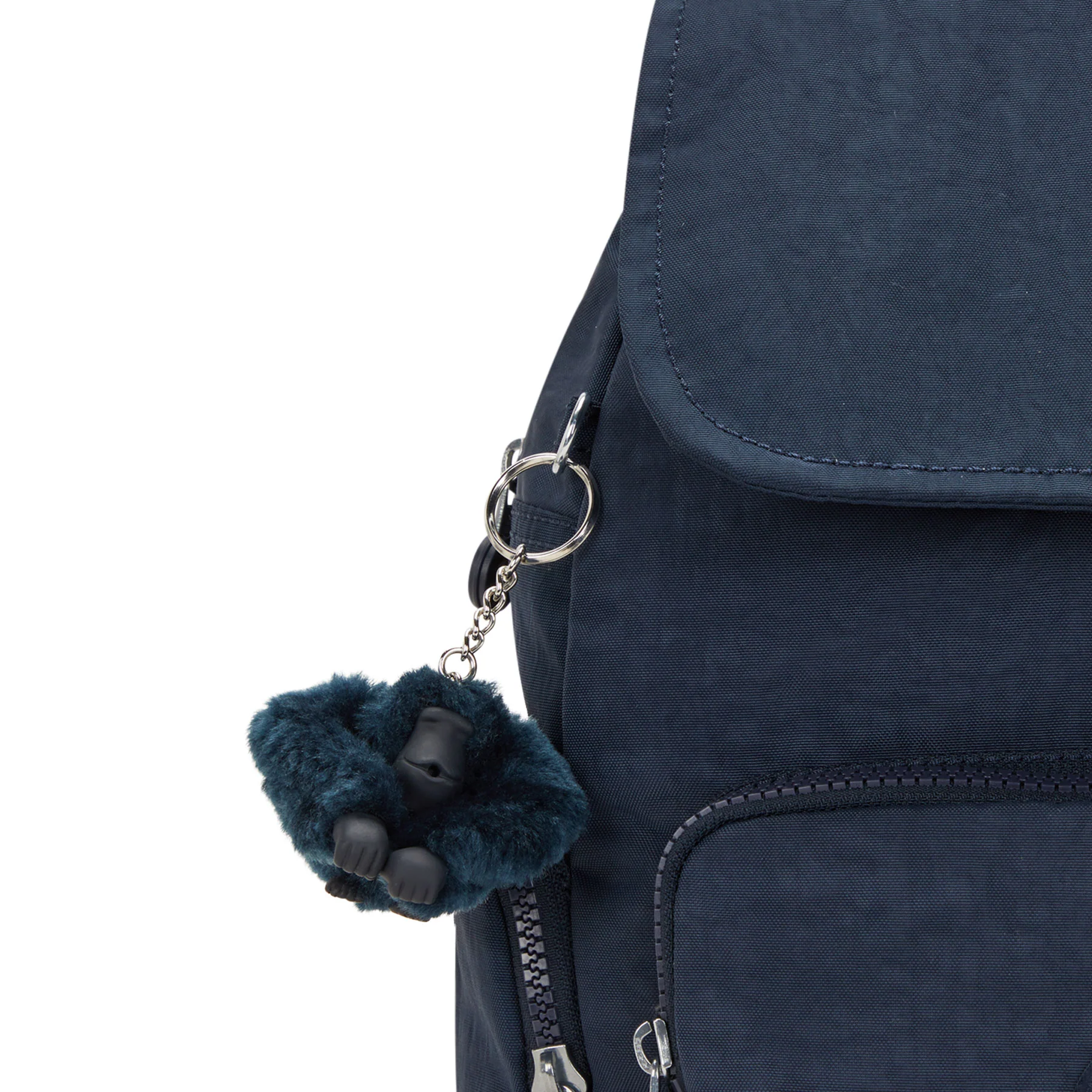 Kipling City Zip Small  Backpack Blue Bleu - Image 5