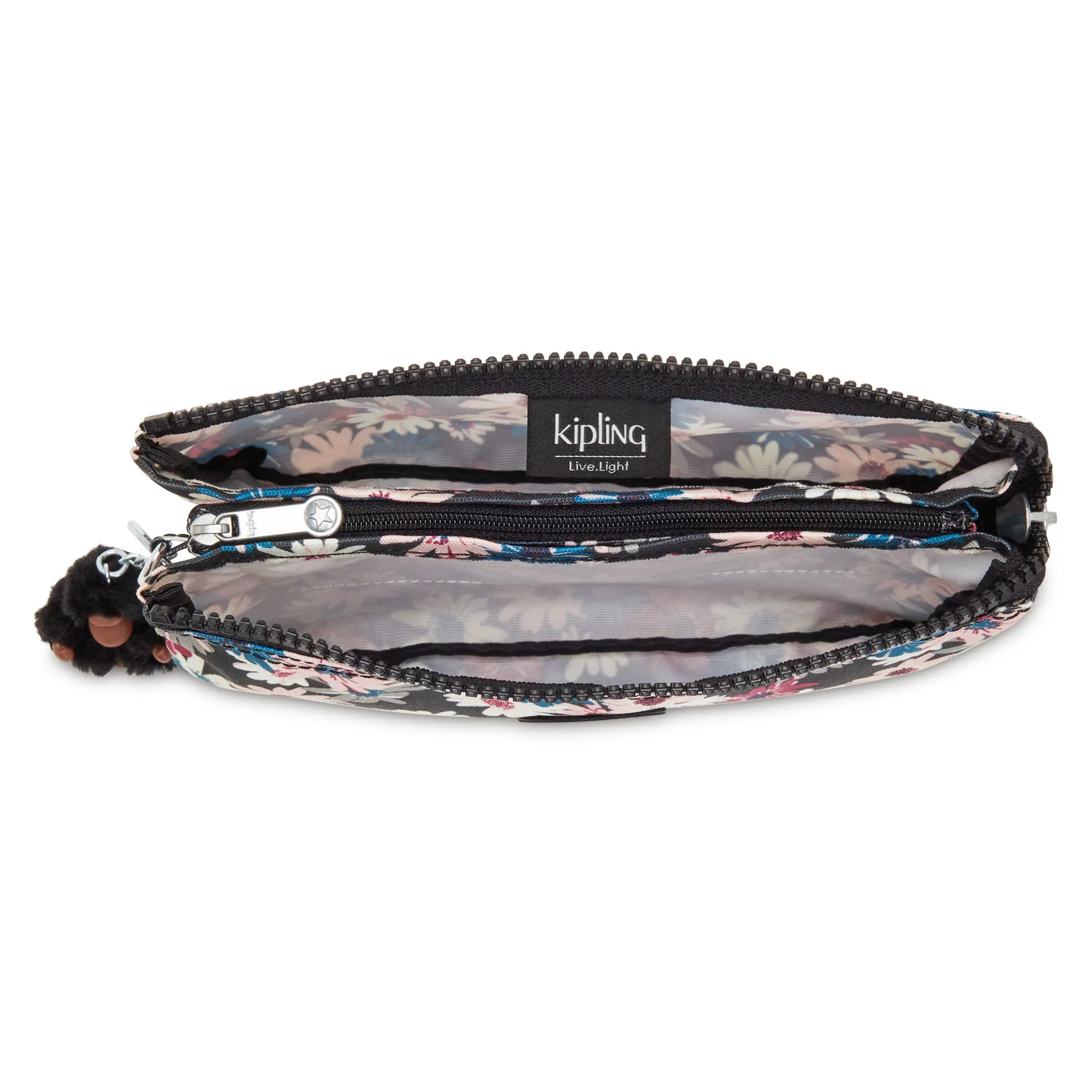 Kipling Creativity XL Extra Large Printed Wristlet Blooming Petals - Image 2
