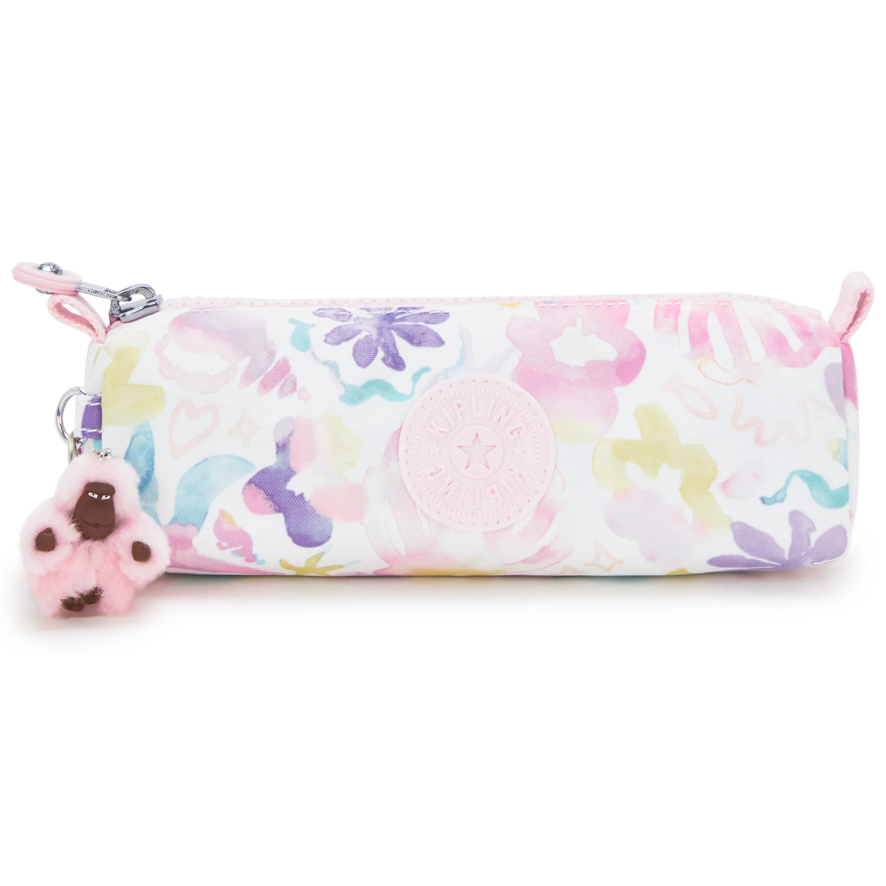 Kipling Freedom Pen Case Cosmetic Bag Aqua Sea Print