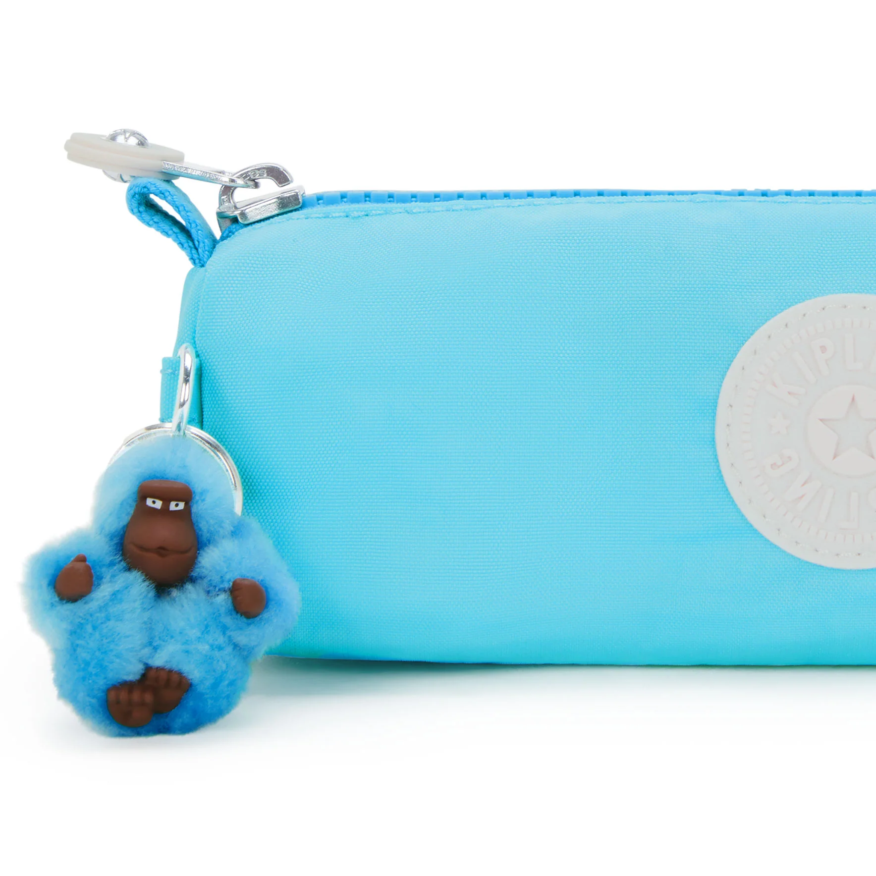 Kipling Freedom Pen Case Cosmetic Bag Poppy Aqua - Image 5