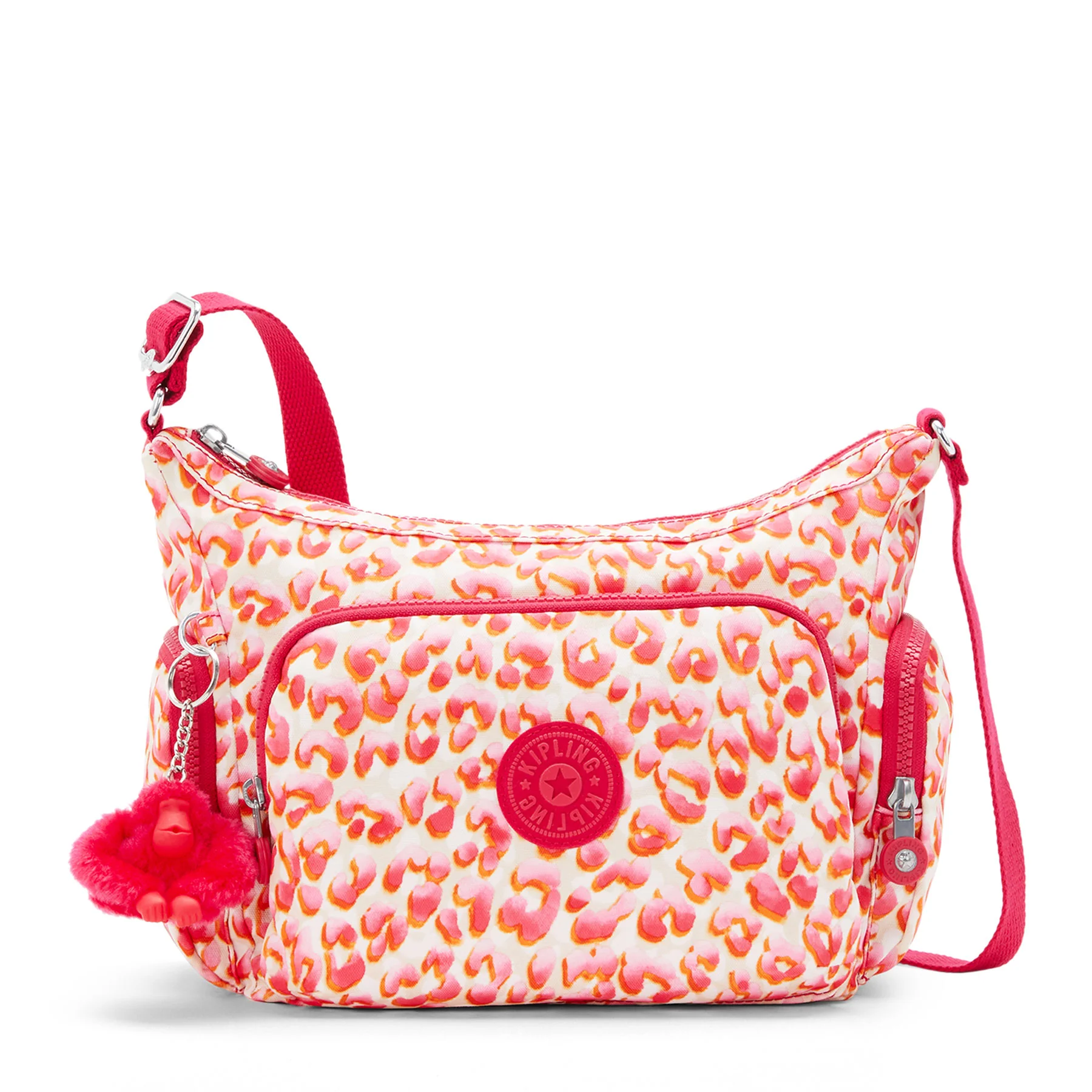 Kipling Gabb Small Printed Crossbody Bag Latin Cheetah