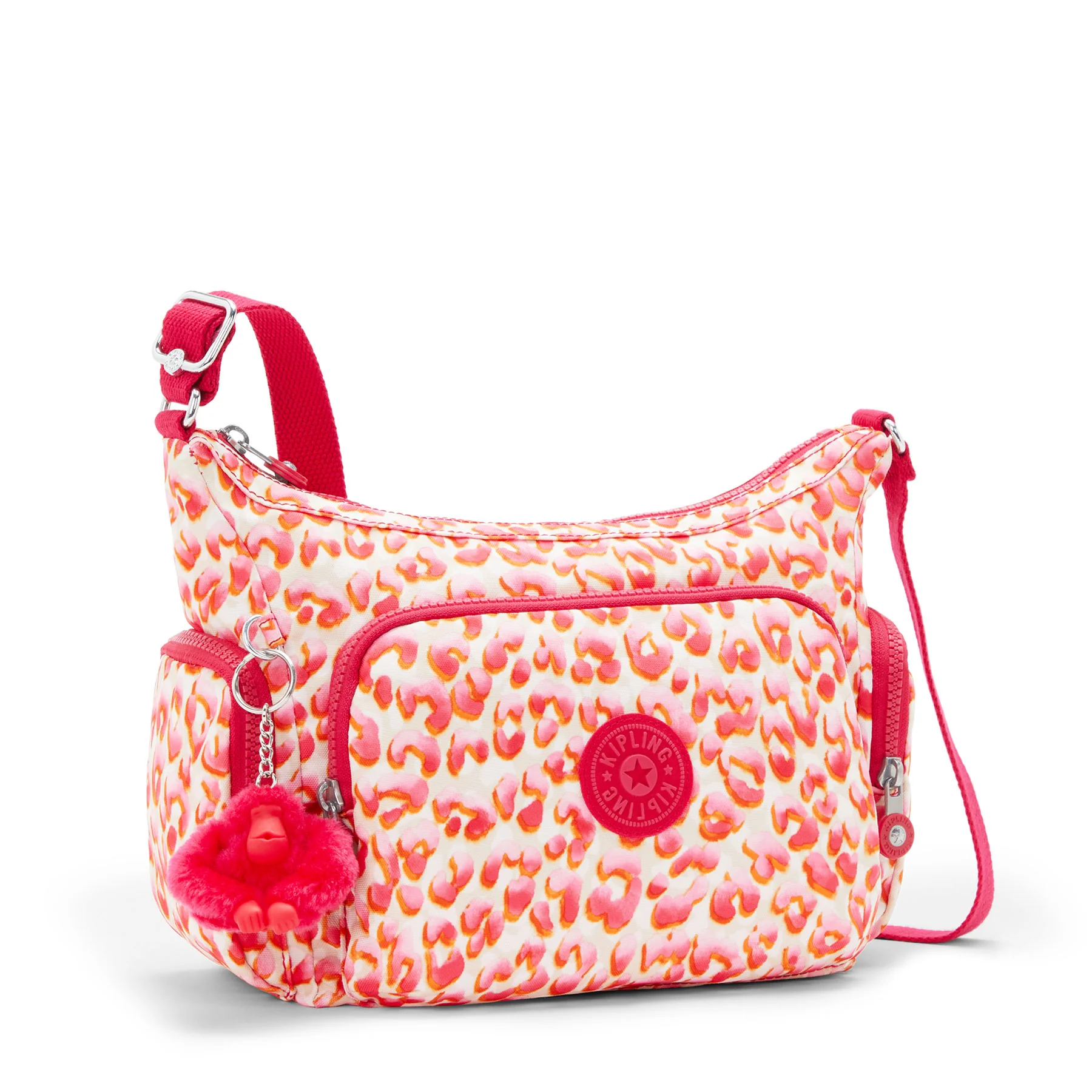 Kipling Gabb Small Printed Crossbody Bag Latin Cheetah - Image 4