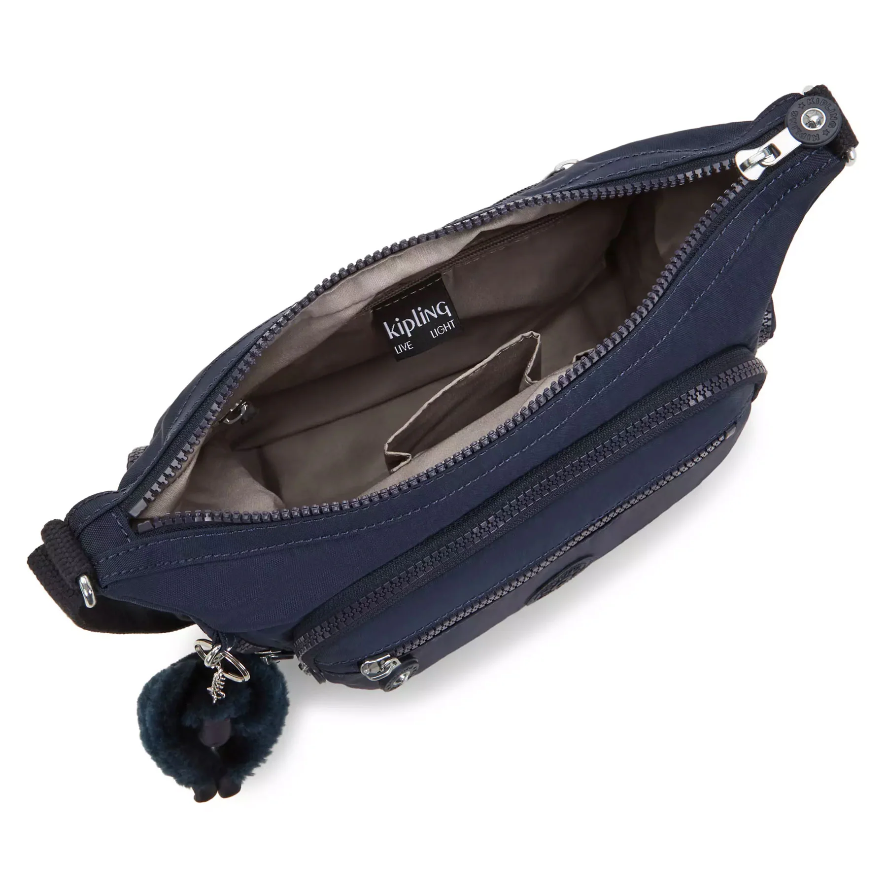 Kipling Gabbie Small Crossbody Bag Blue Bleu 2 - Image 3