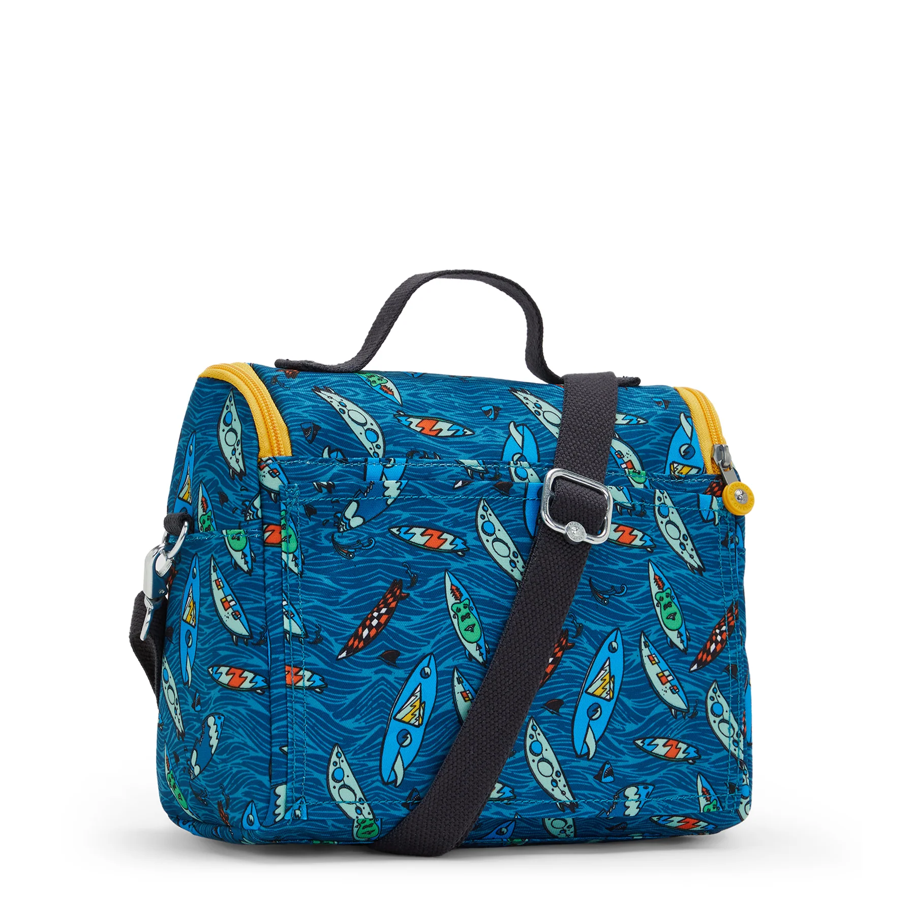 Kipling New Kichirou Printed Lunch Bag Funky Surf - Image 2
