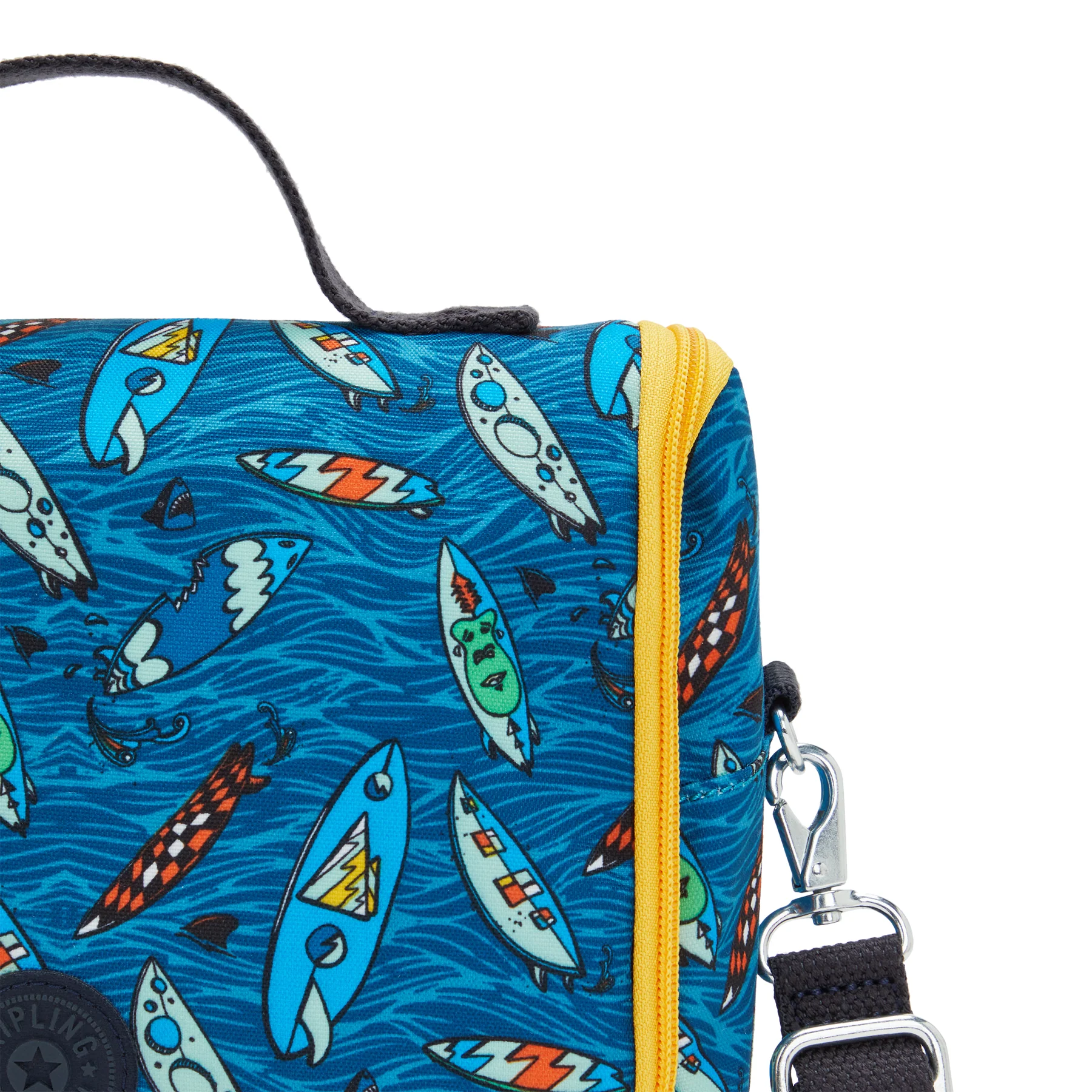 Kipling New Kichirou Printed Lunch Bag Funky Surf - Image 5