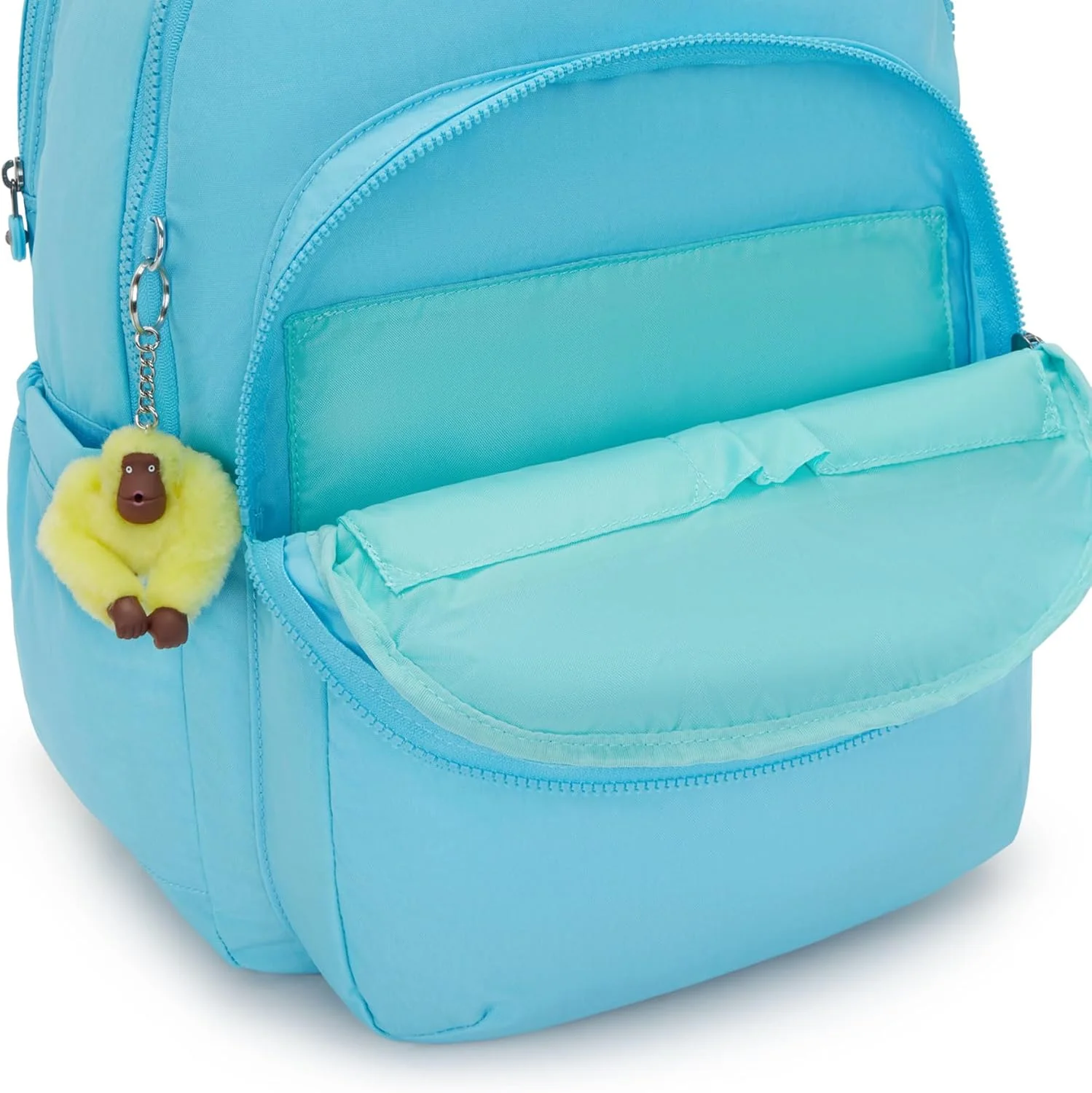 Kipling Seoul Extra Large 17" Laptop Backpack Splash Blue - Image 6