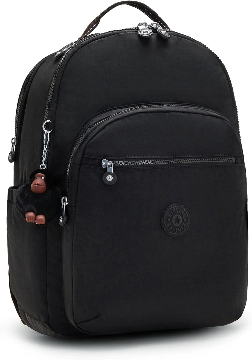 Kipling Seoul Extra Large 17" Laptop Backpack True Black2 - Image 2