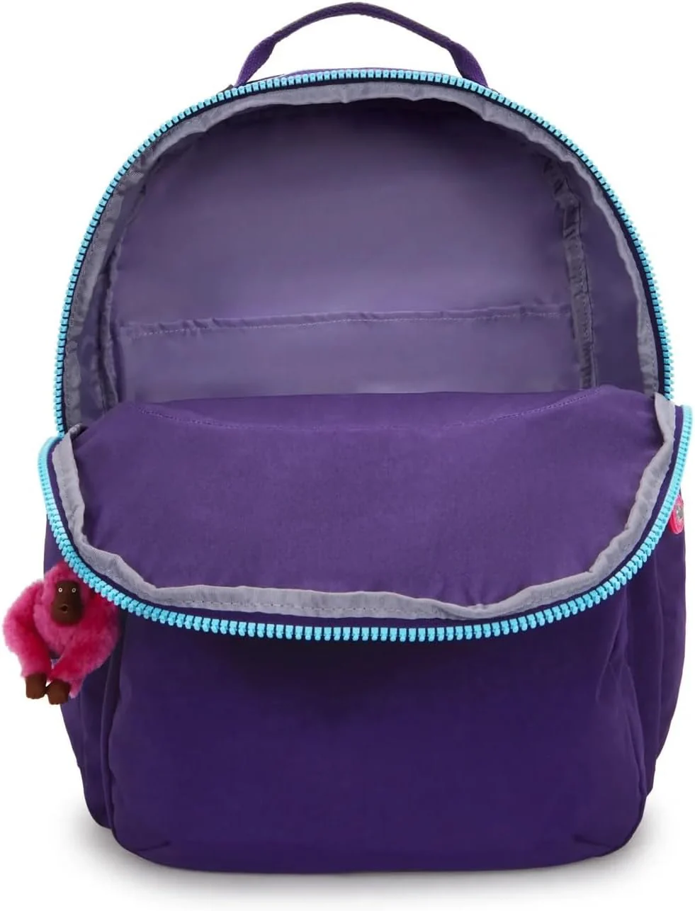 Kipling Seoul Extra Large 17" Laptop Backpack VIP Purple - Image 6