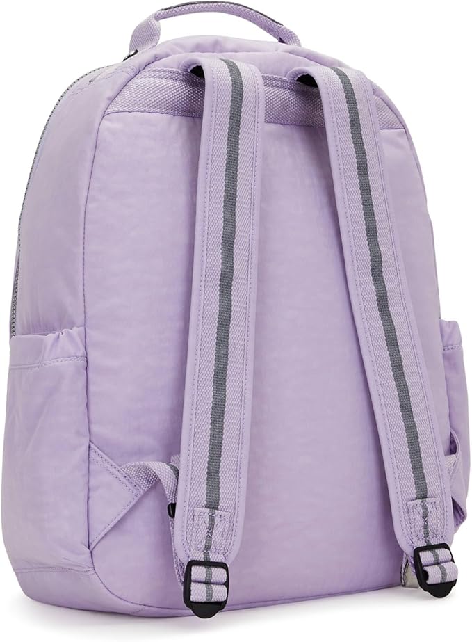 Kipling Seoul Large 15" Laptop Backpack Bridal Lavender - Image 6