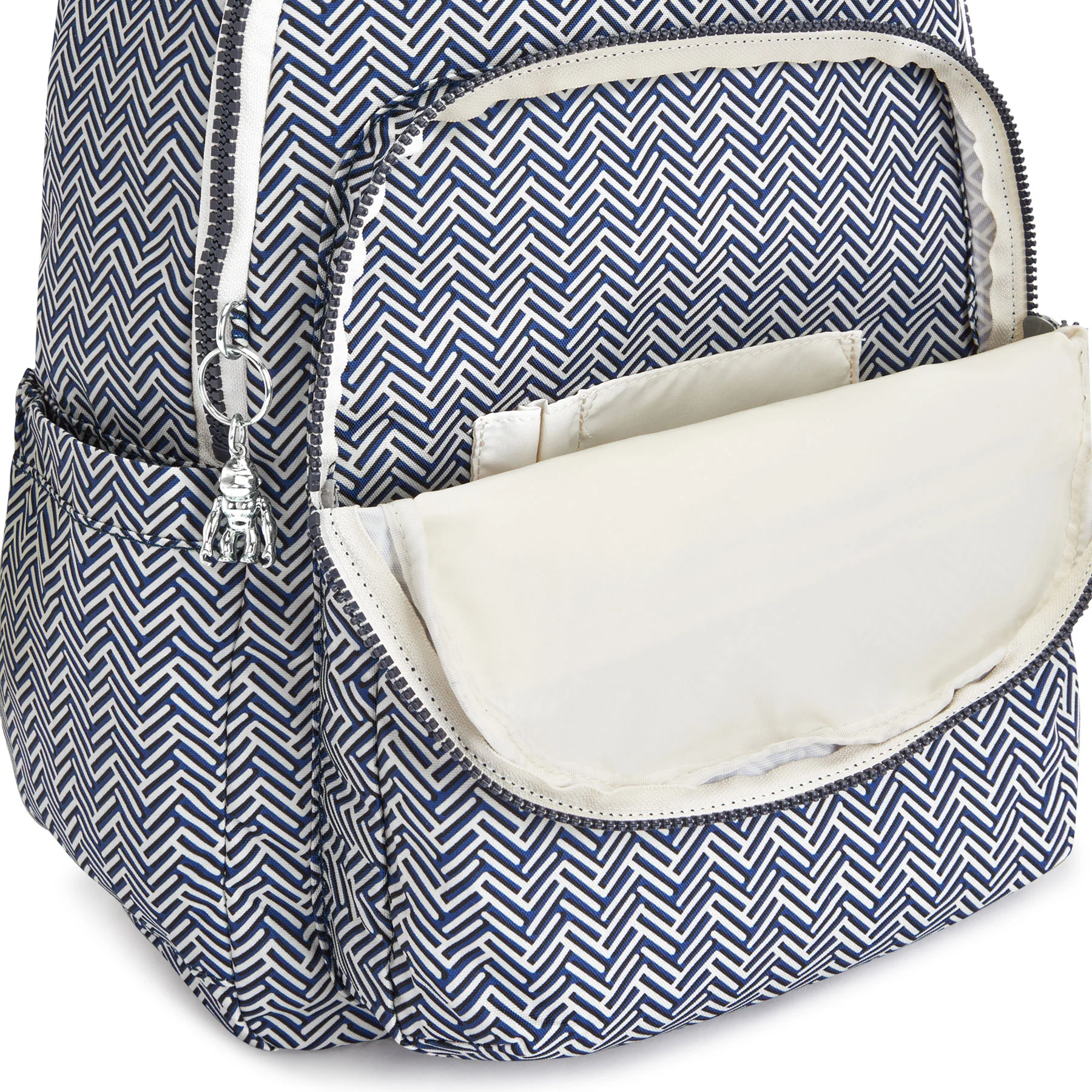 Kipling Seoul Large Printed 15" Laptop Backpack - Image 4