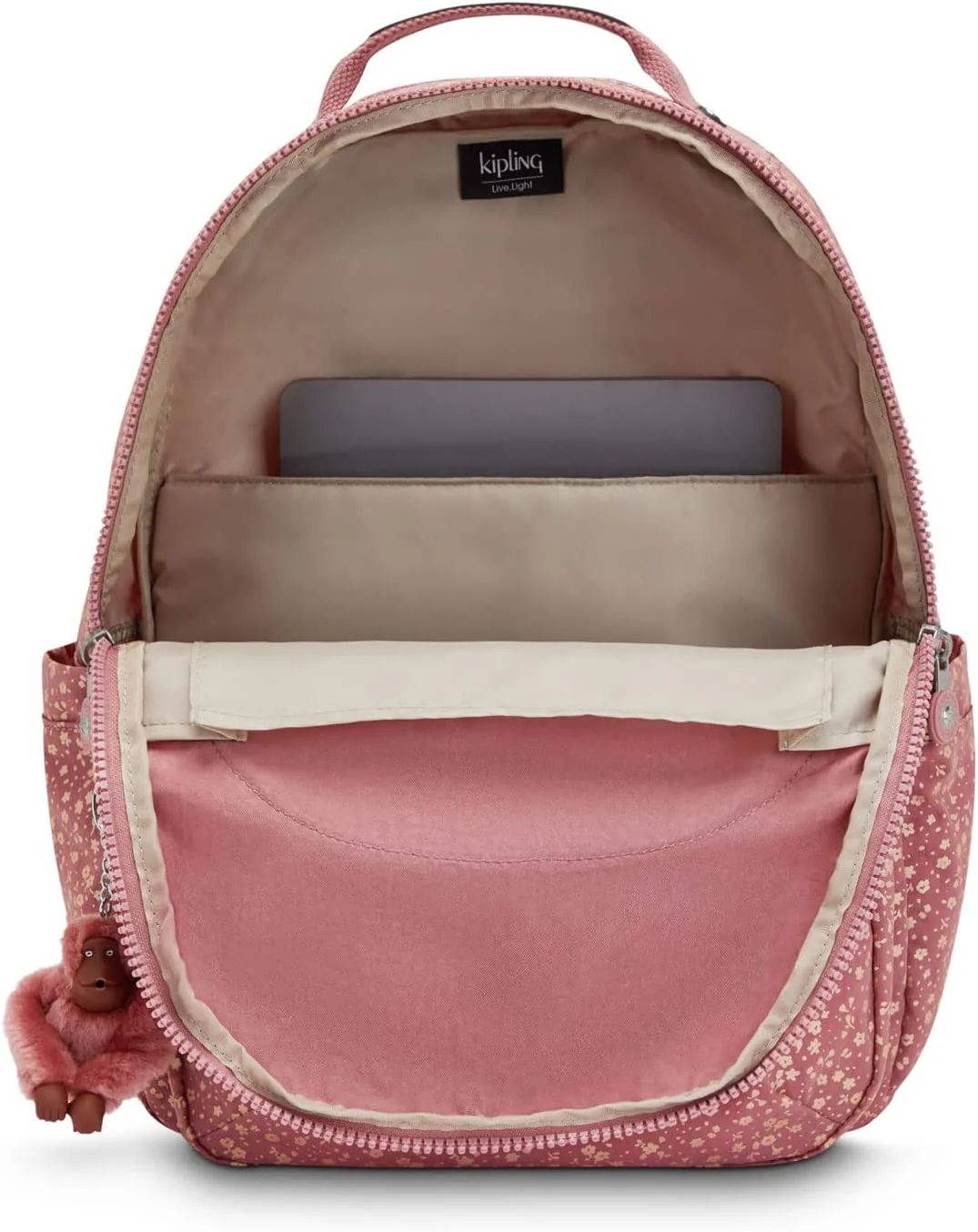 Kipling Seoul Large Printed 15" Laptop Backpack - Image 6