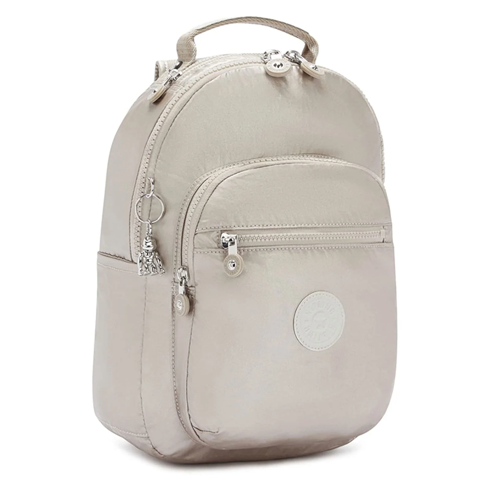 Kipling Seoul Small Metallic Tablet Backpack - Image 2