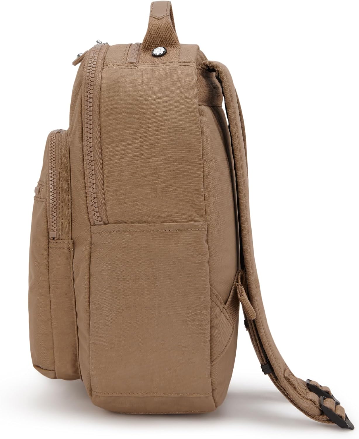 Kipling Seoul Small Nylon Tablet Backpack Early Tan - Image 4