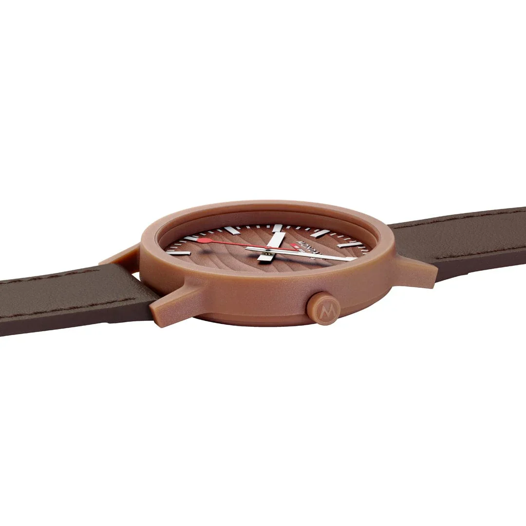 Mondaine Essence, 41 mm Men's Watch, Mocha Mousse, Limited Edition - Image 8