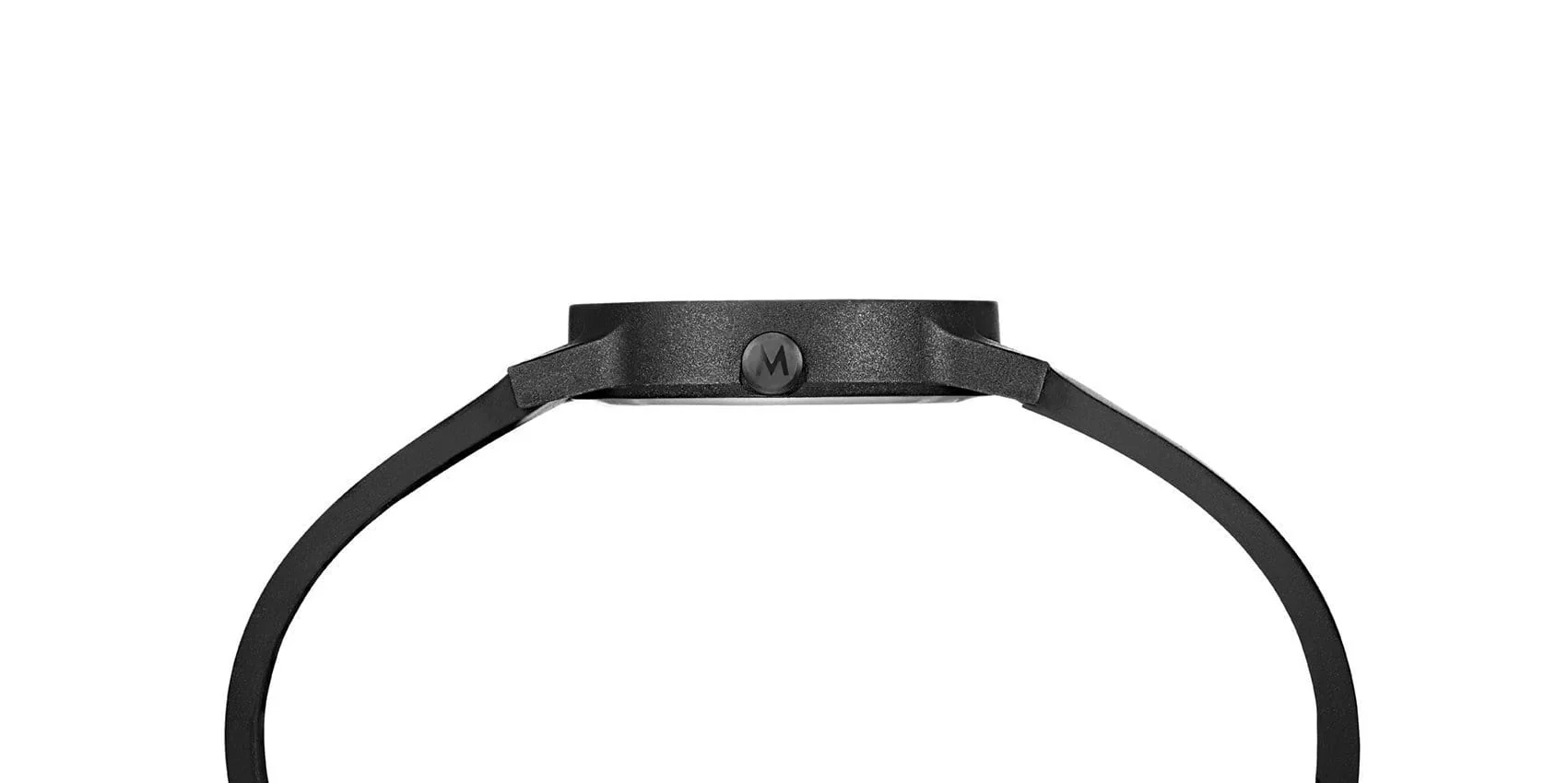 Mondaine Essence Men's Watch, 32 mm, Black Watch Strap - Image 3