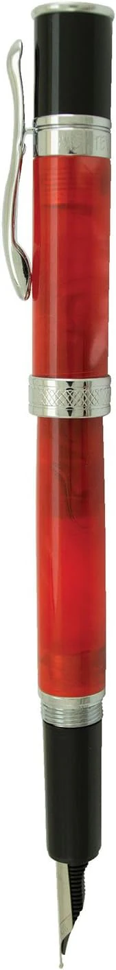Monteverde Jewelria Round Resin Fountain Pen Red - Image 2