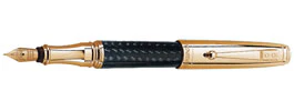 Monteverde Invincia - Rose Gold and Carbon Fiber Fountain Pen MV40062 - Image 2