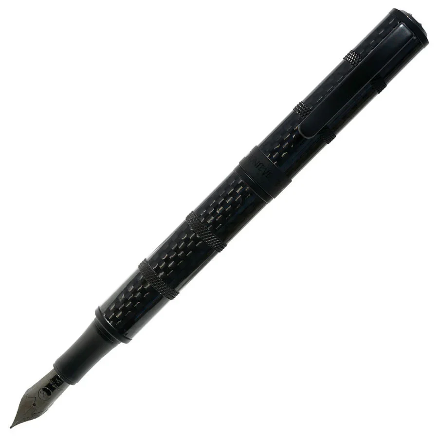 Monteverde Regatta Carbon Fiber Fountain Pen With Medium Nib