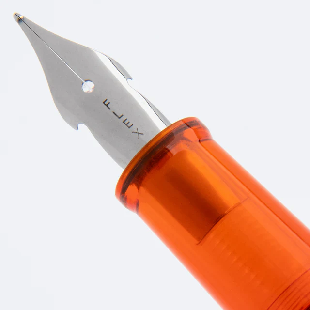 Monteverde USA® Monza ID Orange Fountain Pen OMNIFlex Nib (cartridge/converter/eyedropper filling system) - Image 10