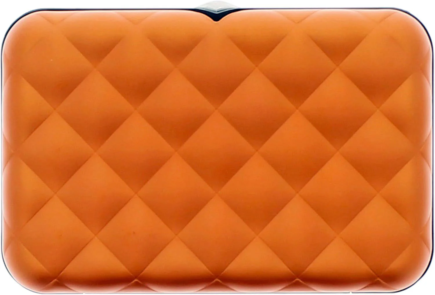 OGON Quilted Button SMART CASE WALLET Orange - Image 2