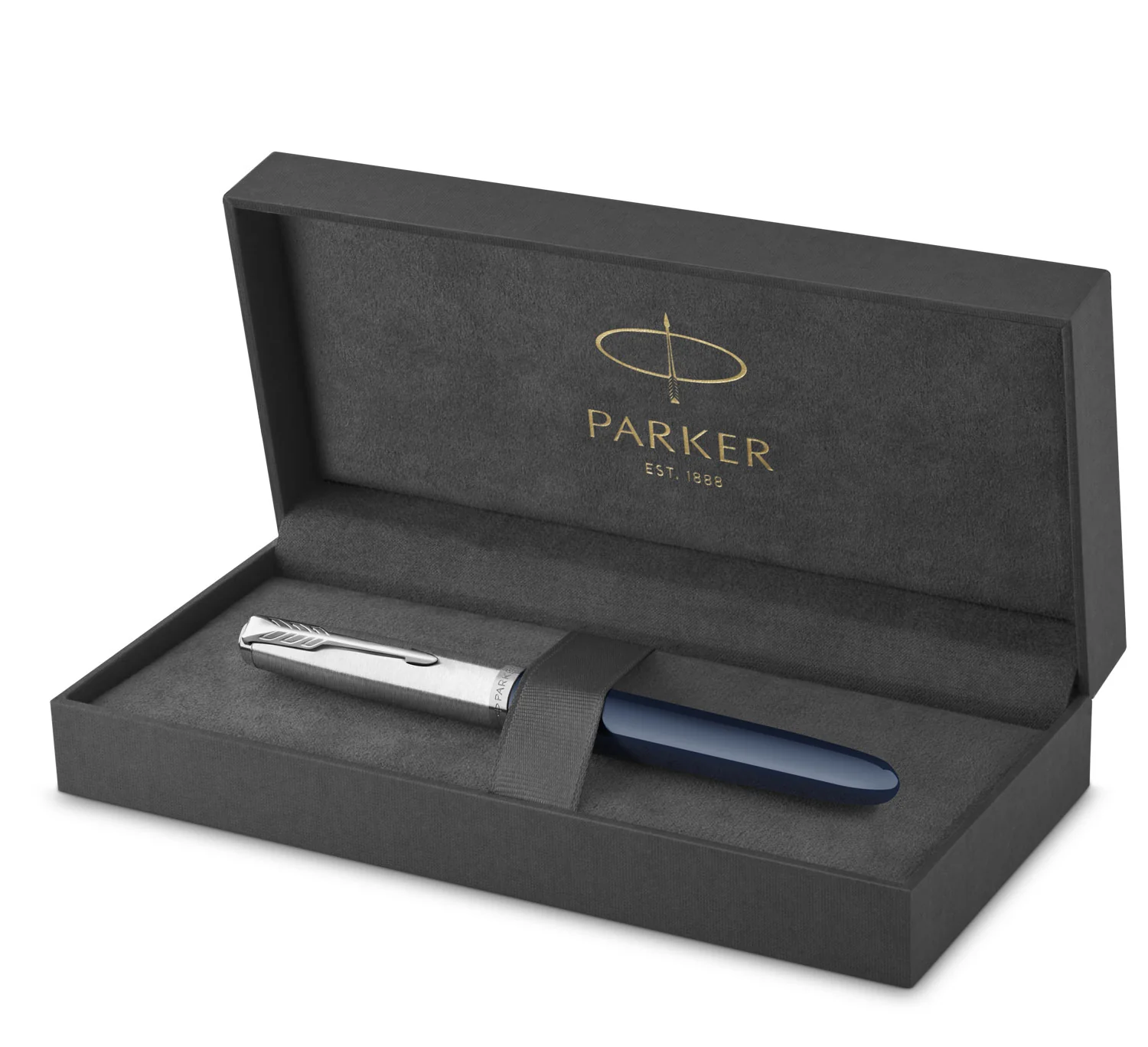 Parker 51 Midnight Blue CT Fountain Pen - Image 3