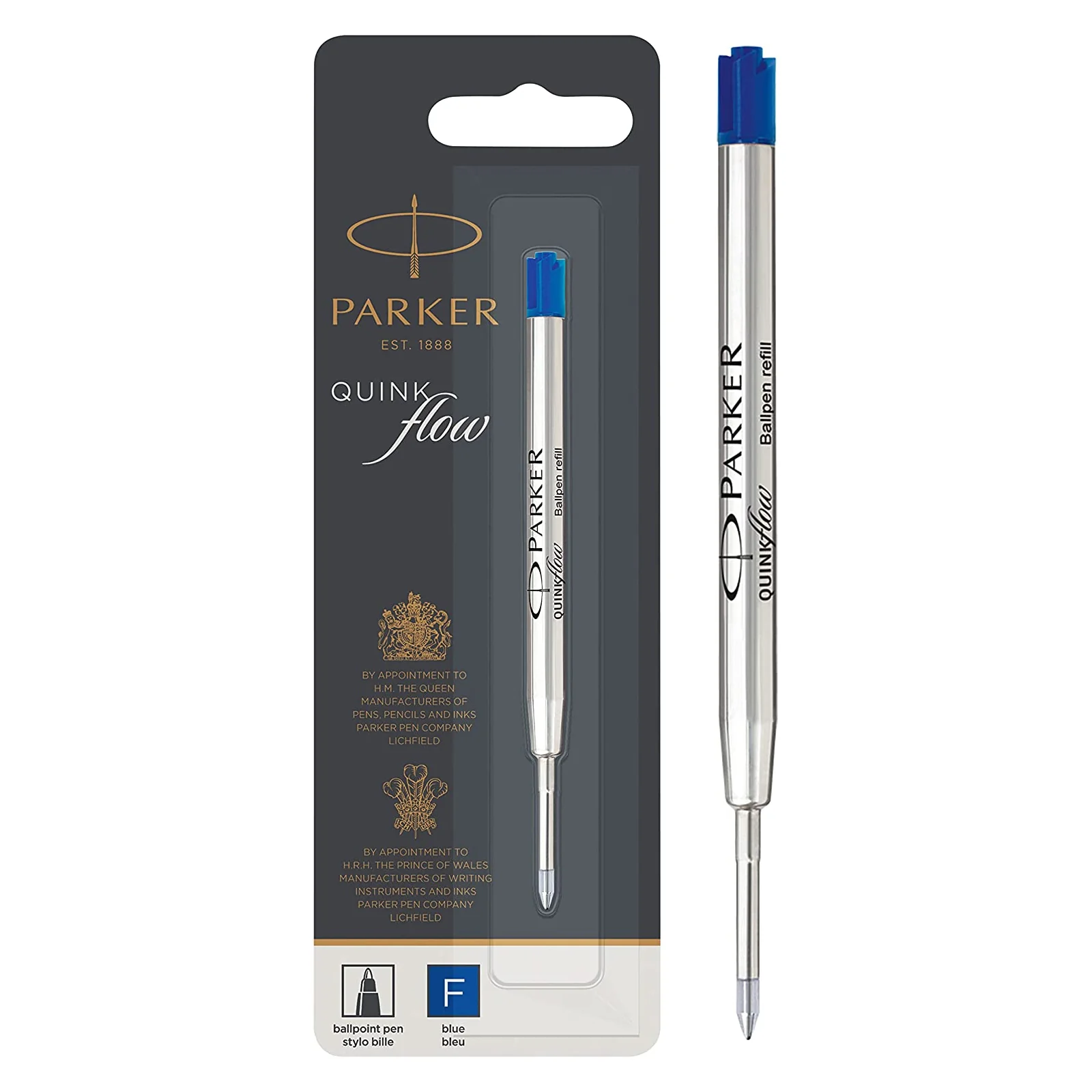 Parker Refill Ballpoint Ballpoint Pen Blue or Black - Image 2