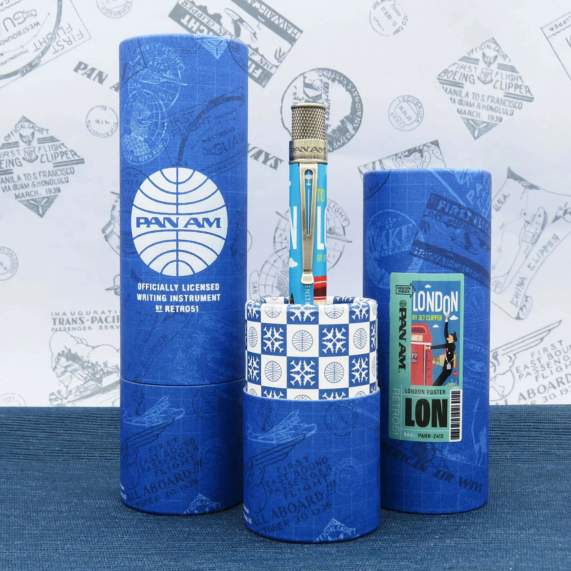 Retro 51 Pan Am® - London Poster Rollerball - Image 4