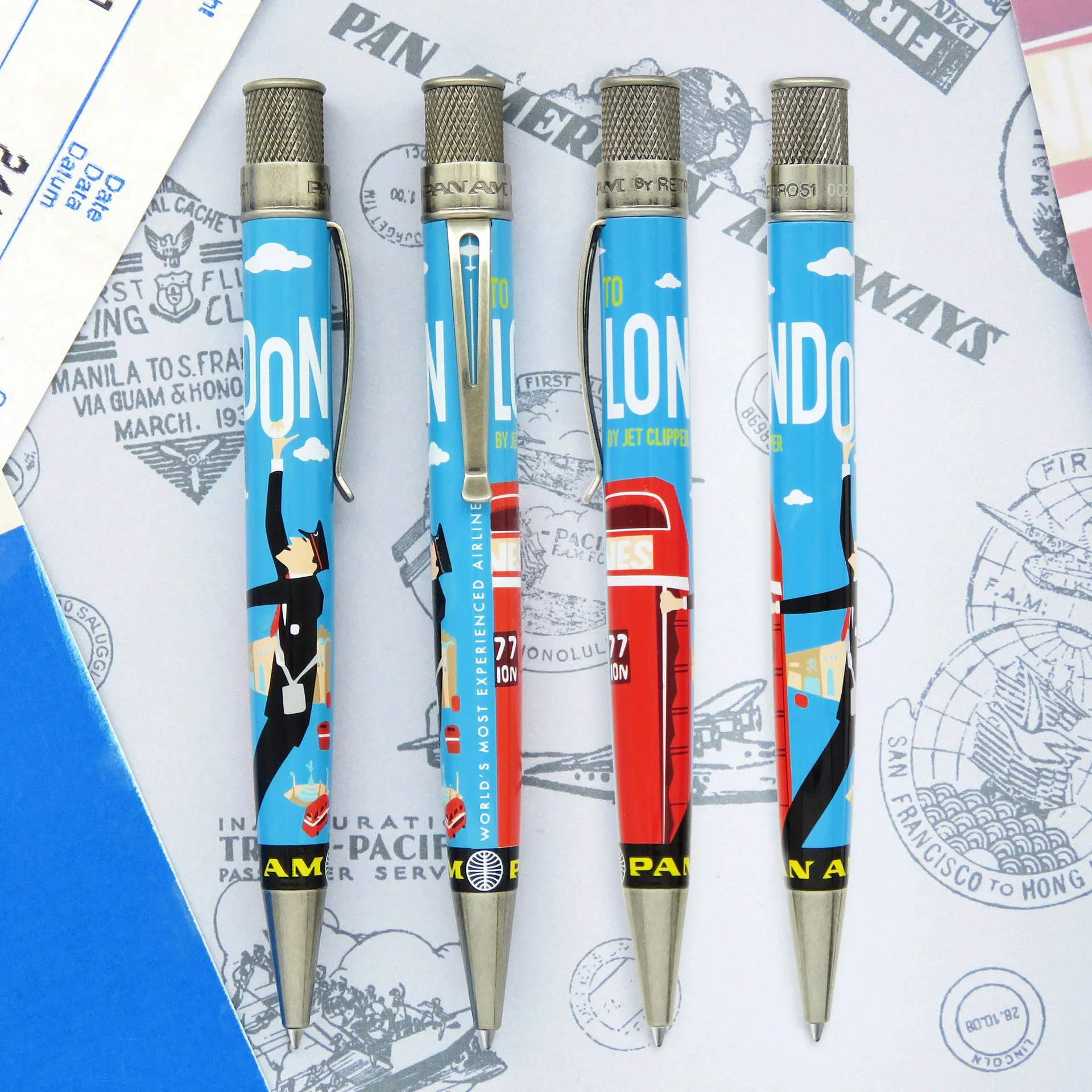 Retro 51 Pan Am® - London Poster Rollerball - Image 6
