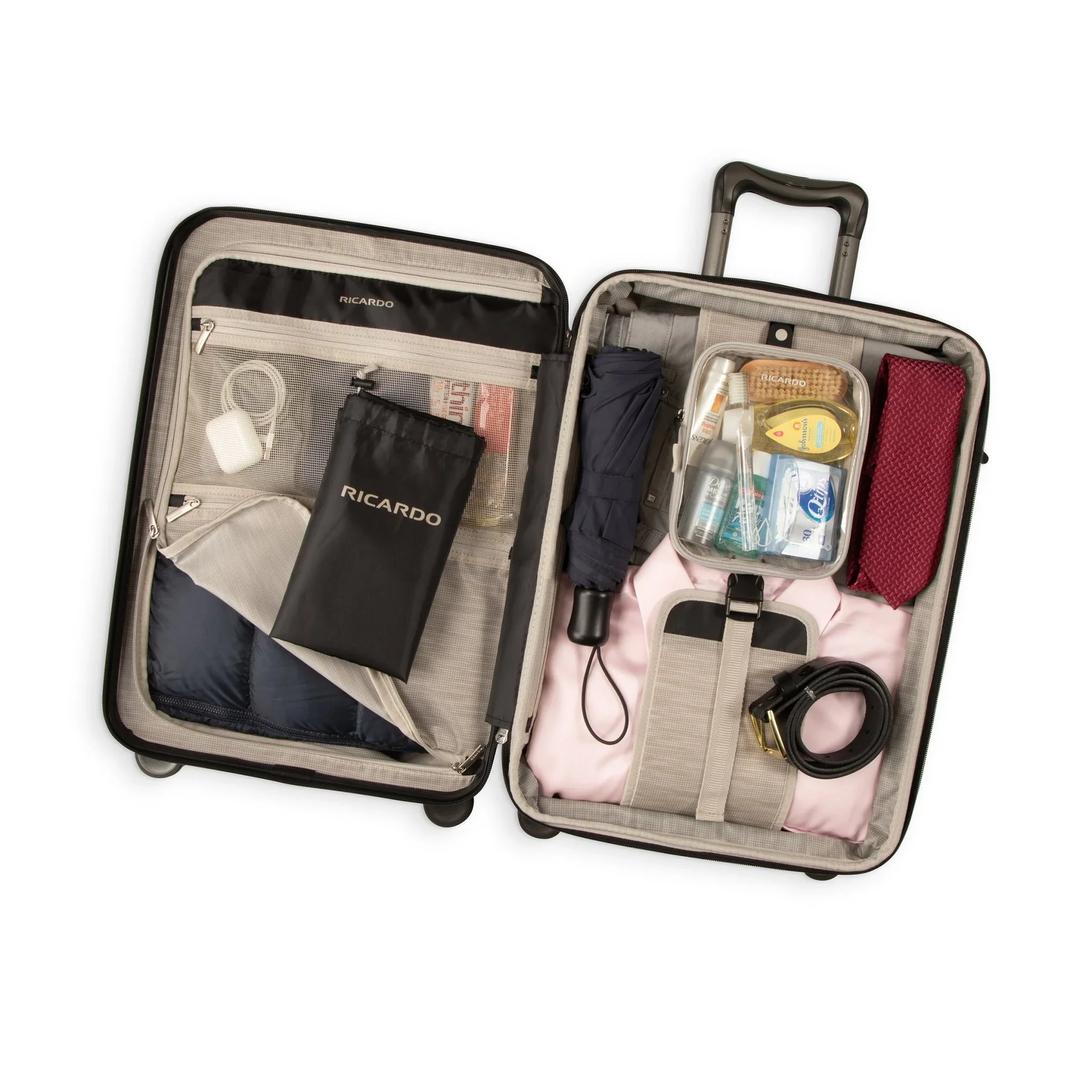 Ricardo Brentwood Hardside 21" FastAccess Front Opening Carry-On Expandable Spinner - Image 2
