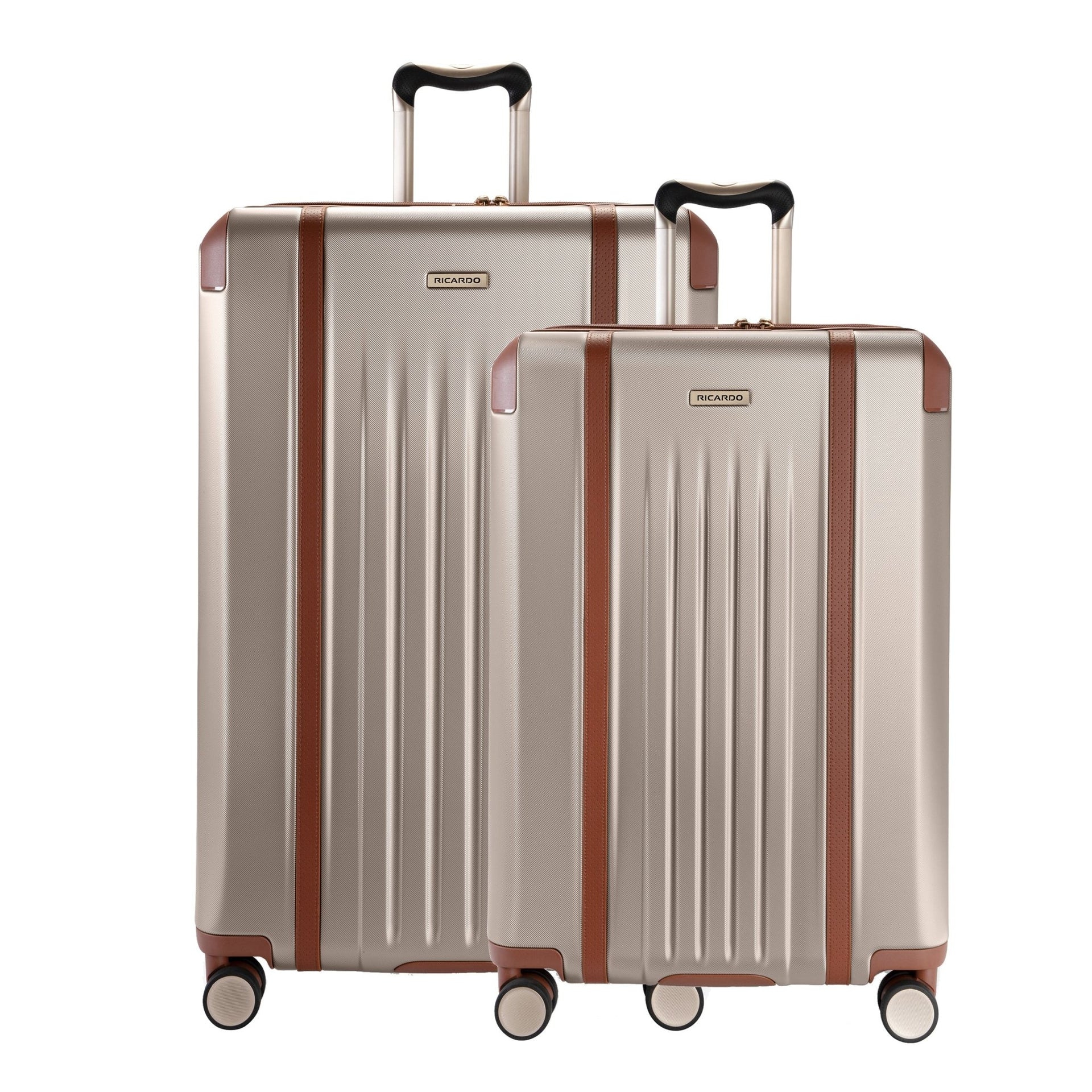 Ricardo of Beverly Hills Montecito 2.0 Hardside 2-Piece Set Green (21" Carry-On, 25" Medium Checked) - Image 2