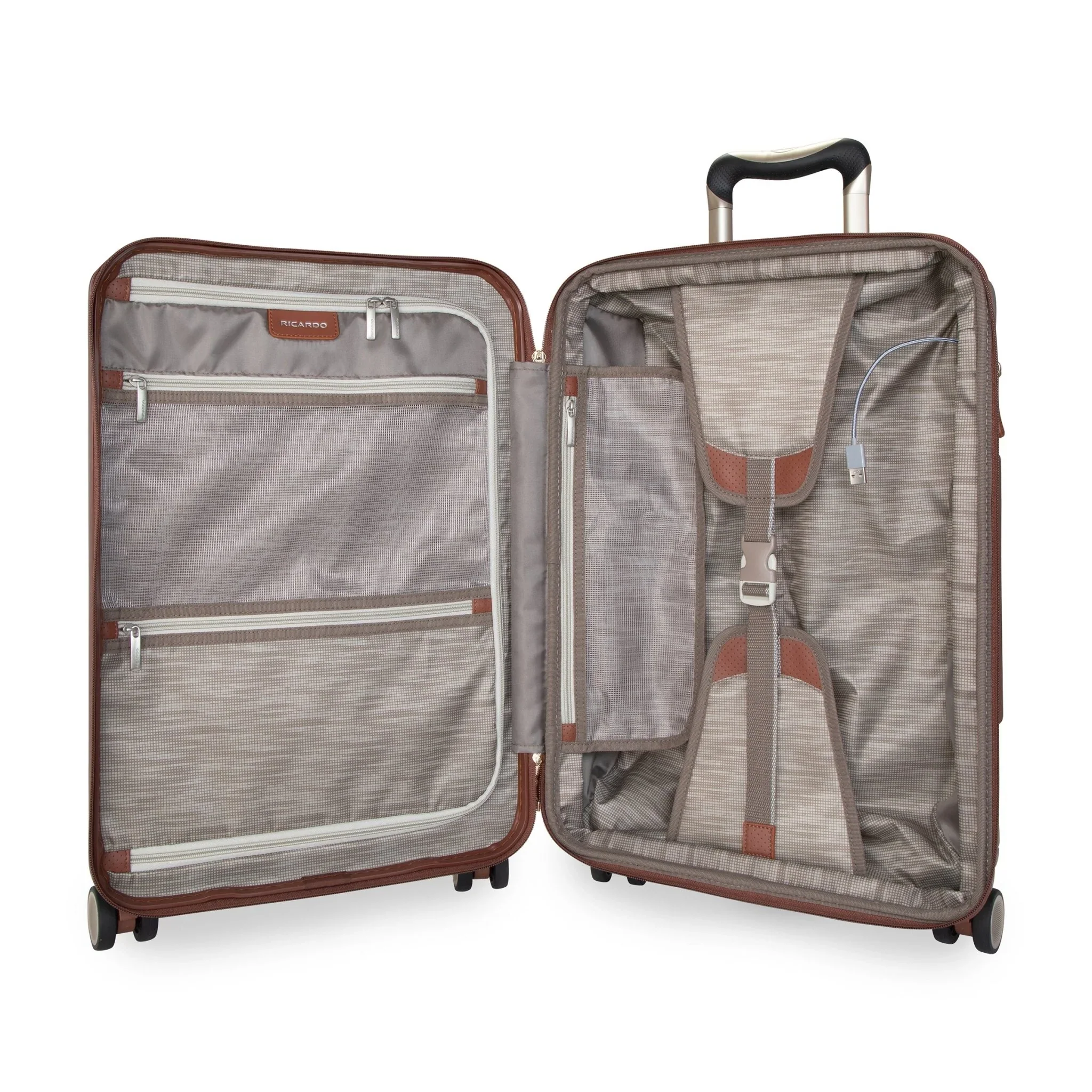 Ricardo of Beverly Hills Montecito 2.0 Hardside 2-Piece Set Green (21" Carry-On, 25" Medium Checked) - Image 13