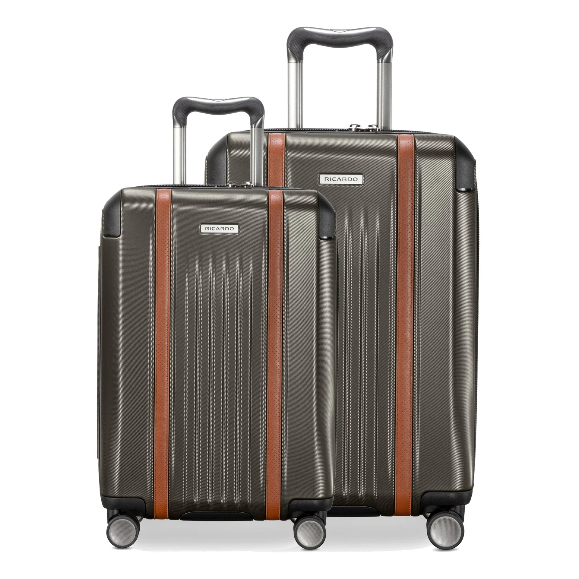 Ricardo of Beverly Hills Montecito 2.0 Hardside 2-Piece Set Green (21" Carry-On, 25" Medium Checked) - Image 3