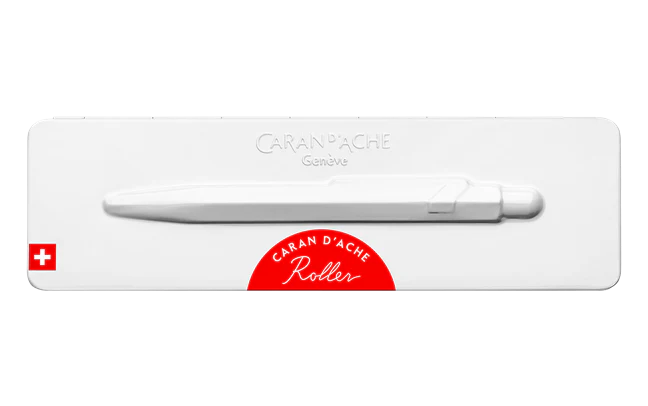 Caran d'Ache 849 Roller Pen Red with etui - Image 2