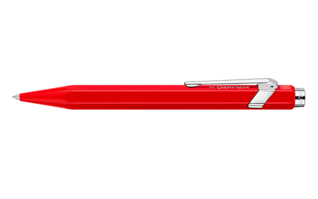 Caran d'Ache 849 Roller Pen Red with etui - Image 3