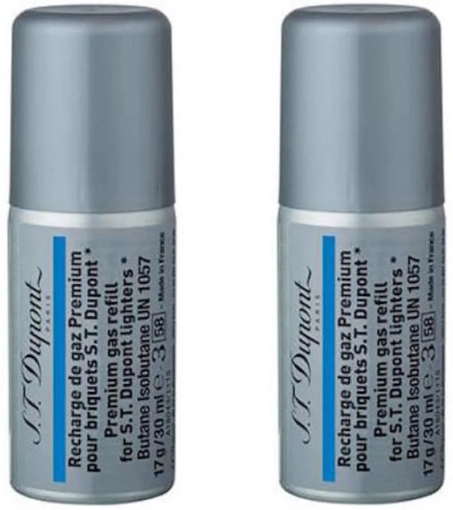 S. T. Dupont Gas Refill Blue - Image 2