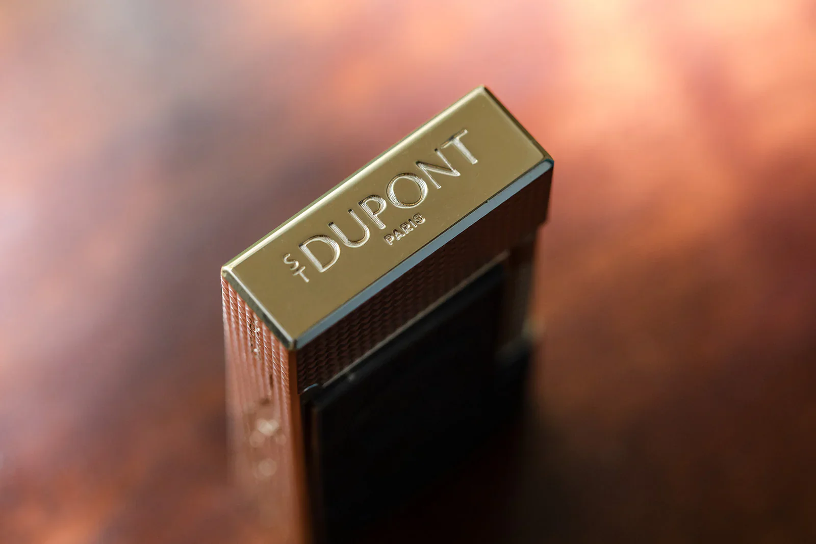 S.T. Dupont Ligne 2 Lacquered lighter Padron brown - Image 6